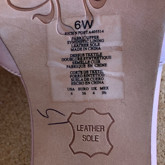 Kenneth Cole Reacti  Pink Shoes 6” - Picture 5 of 7